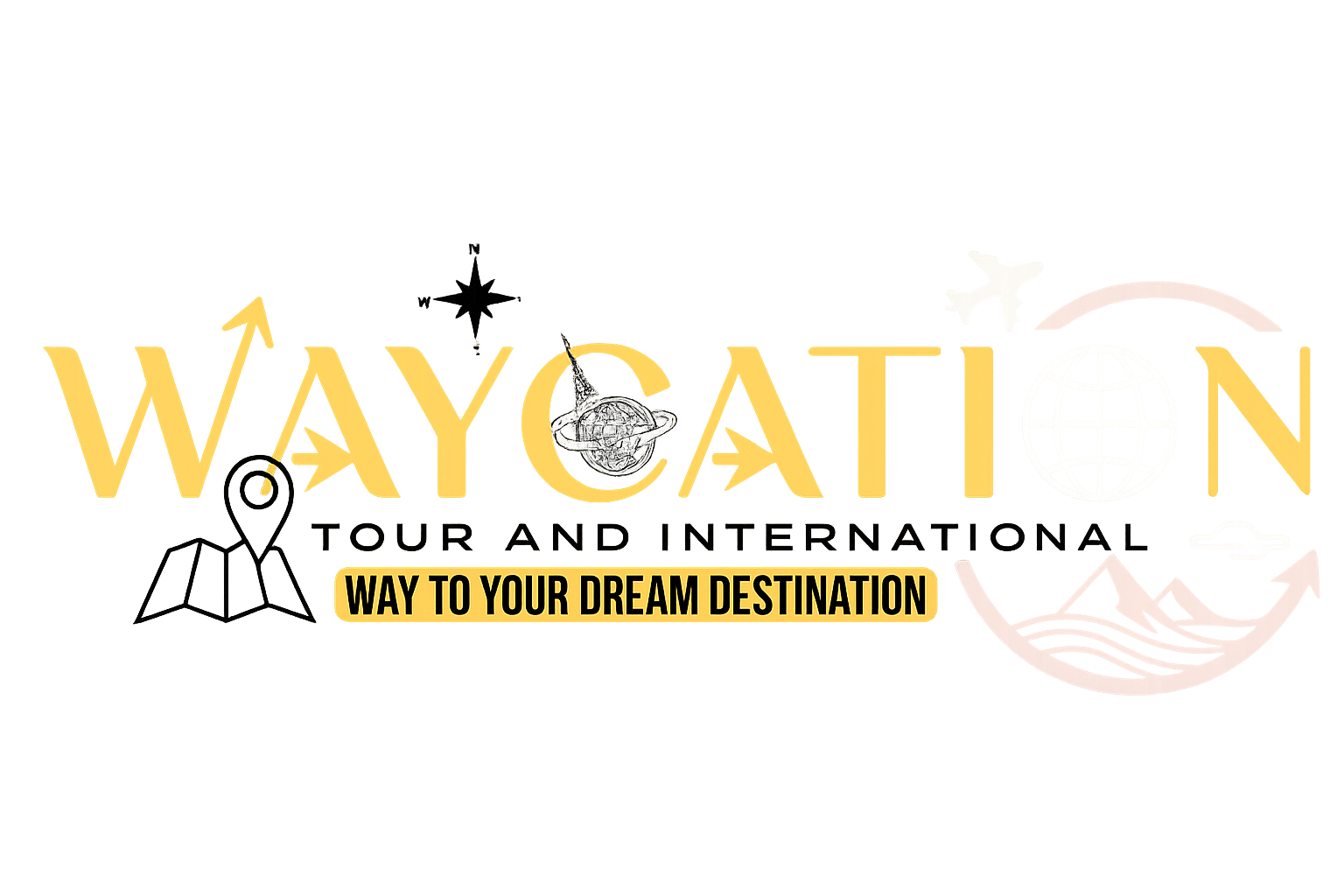 WAYCATION Tour Logo Design